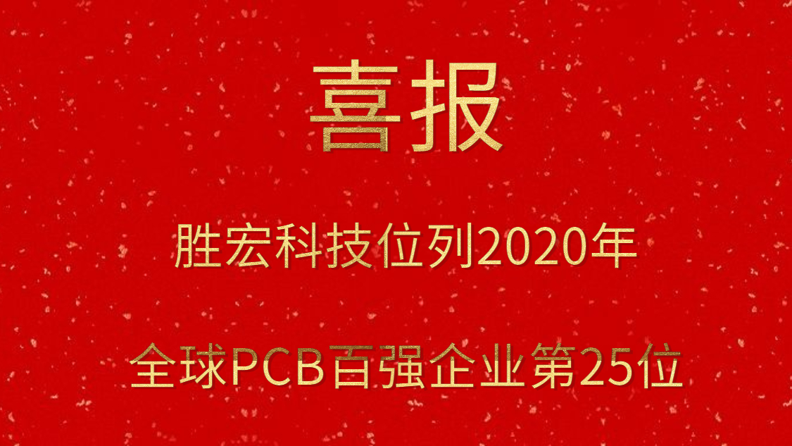 leyu.乐鱼科技位列2020年全球PCB百强企业第25位